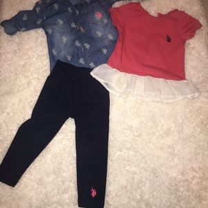🌺3 piece Polo outfit
